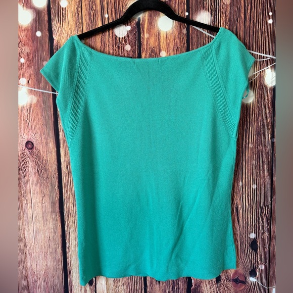 Liz Claiborne Teal Women's Blouse - Picture 6 of 6